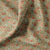 Printed Cotton BOEZI Khaki / Ochre